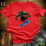 Skateboard Gorilla Softstyle Tee Red | Action Sports Tee