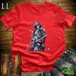 Skeleton Samurai Red | Dark Warrior Graphic Tee