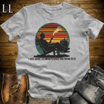 Smoke Cigars Drink Beer Softstyle T-Shirt Sport Grey | Cigar Beer Lover Tee