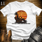 Smoke Cigars Drink Vodka Softstyle T-Shirt White | Cigar Vodka Tee