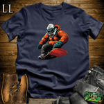 Snowboard Gorilla Softstyle Tee Navy | Winter Beast Tee