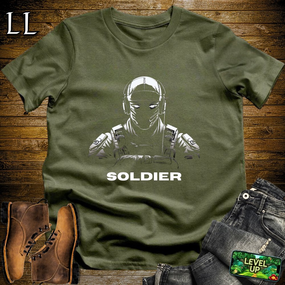 Soldier Softstyle Tee - Military Green - LegacyLayers