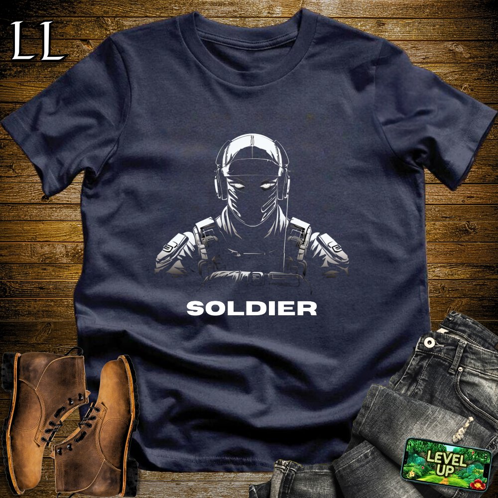 Soldier Softstyle Tee - Navy - LegacyLayers