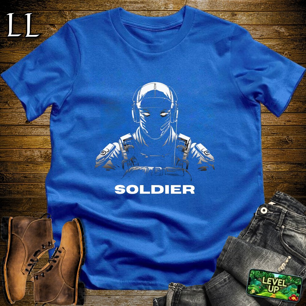 Soldier Softstyle Tee - Royal - LegacyLayers