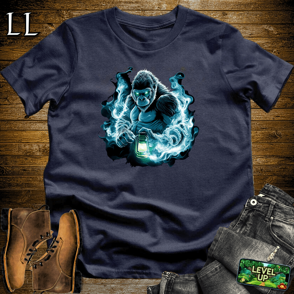 Soul Keeper Gorilla Navy | Mystical Tee