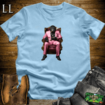 South Beach Cigar Gorilla Light Blue | Gorilla Graphic Tee
