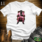 South Beach Cigar Gorilla White | Gorilla Graphic Tee