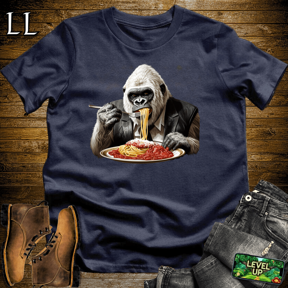 Spaghetti Gorilla - Navy - LegacyLayers
