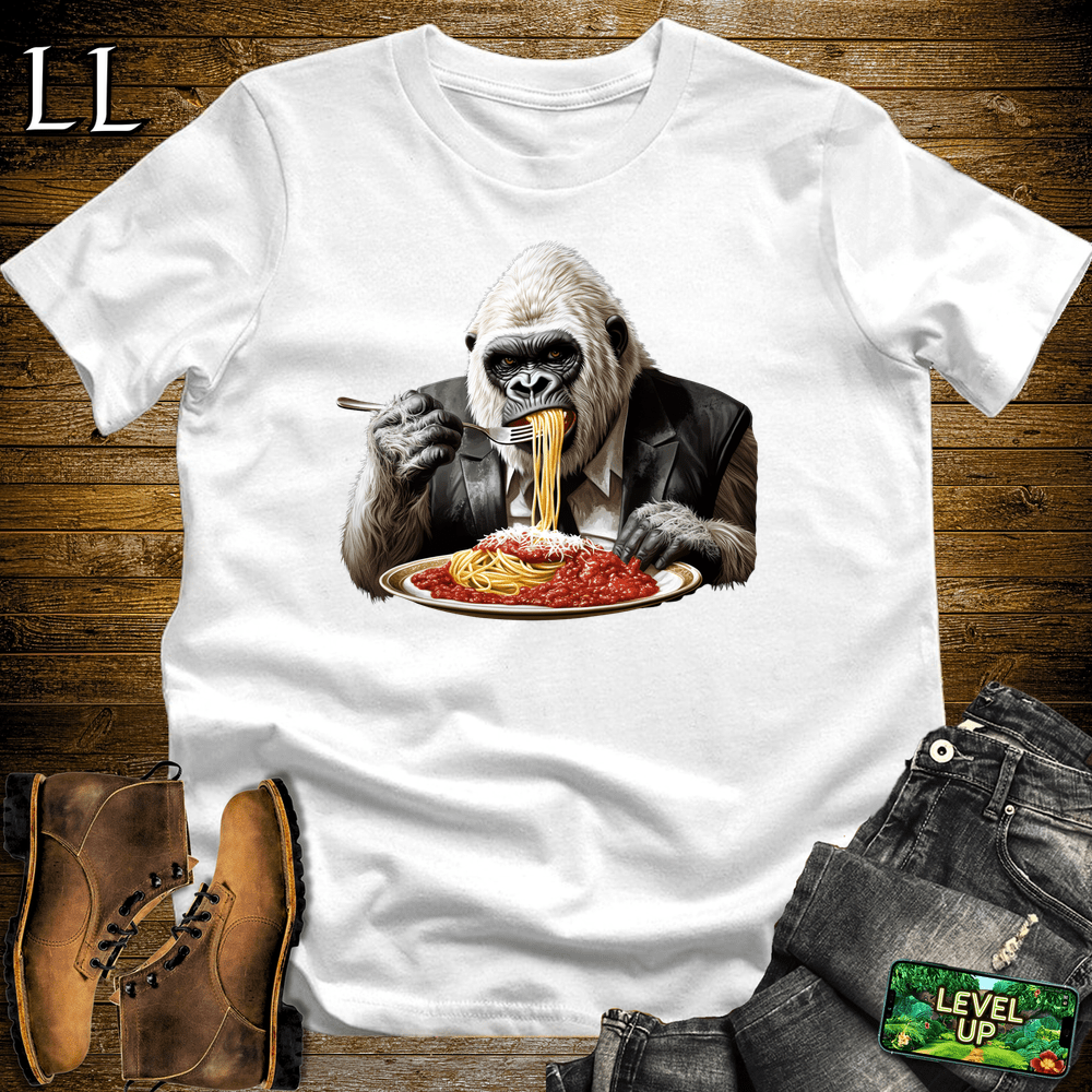 Spaghetti Gorilla - White - LegacyLayers