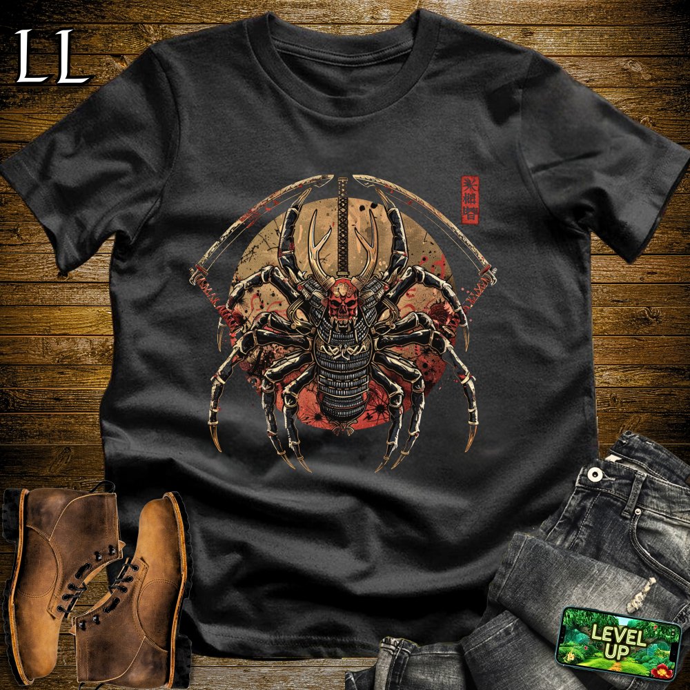 Spider Samurai Softstyle Tee - Black - LegacyLayers