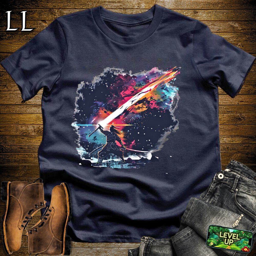 Star Destroyer Samurai Softstyle Tee - Navy - LegacyLayers