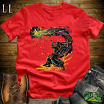 Star Slicer Samurai Red | Space Warrior Graphic Tee