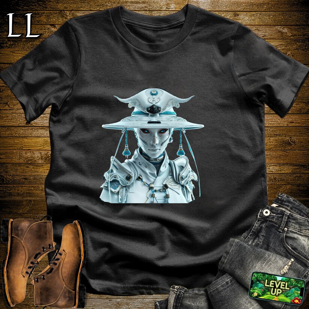 Starfleet Samurai Black | Space Explorer Warrior Tee