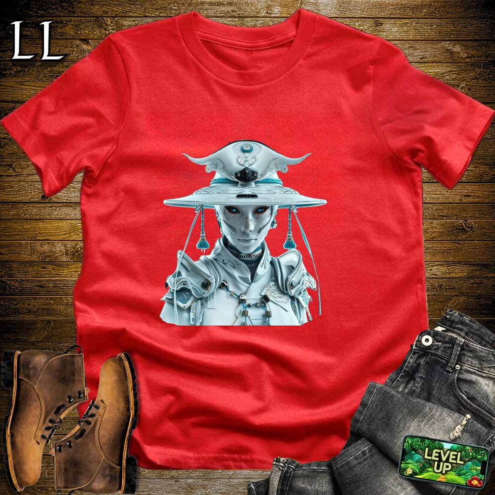 Starfleet Samurai Red | Space Explorer Warrior Tee