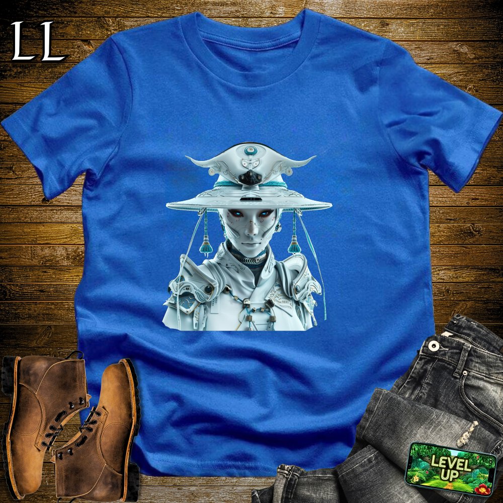 Starfleet Samurai Softstyle Tee - Royal - LegacyLayers