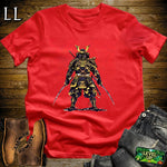 Stinging Bee Samurai Red | Nature Warrior Graphic Tee