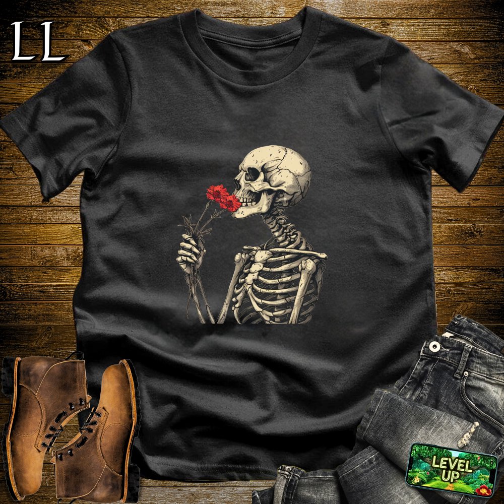 Stop and Smell the Roses Forever Reaper Softstyle Tee - Black - LegacyLayers