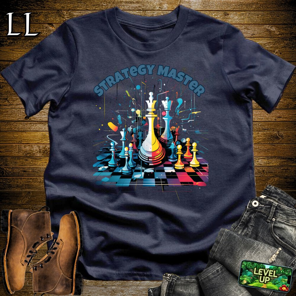 Strategy Master Softstyle Tee - Navy - LegacyLayers