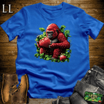 Strawberry Gorilla Softstyle Tee Royal | Fruit Beast Tee