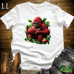 Strawberry Gorilla Softstyle Tee White | Fruit Beast Tee
