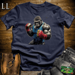 Street Fighter Gorilla Softstyle Tee Navy | Boss Tee