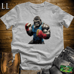 Street Fighter Gorilla Softstyle Tee Sport Grey | Boss Tee