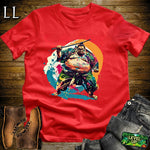 Sumo Wrestler Samurai Red | Combat Sports Tee