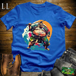 Sumo Wrestler Samurai Royal | Combat Sports Tee