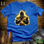 Super Powered Up Gorilla Royal | Superpower Shirt