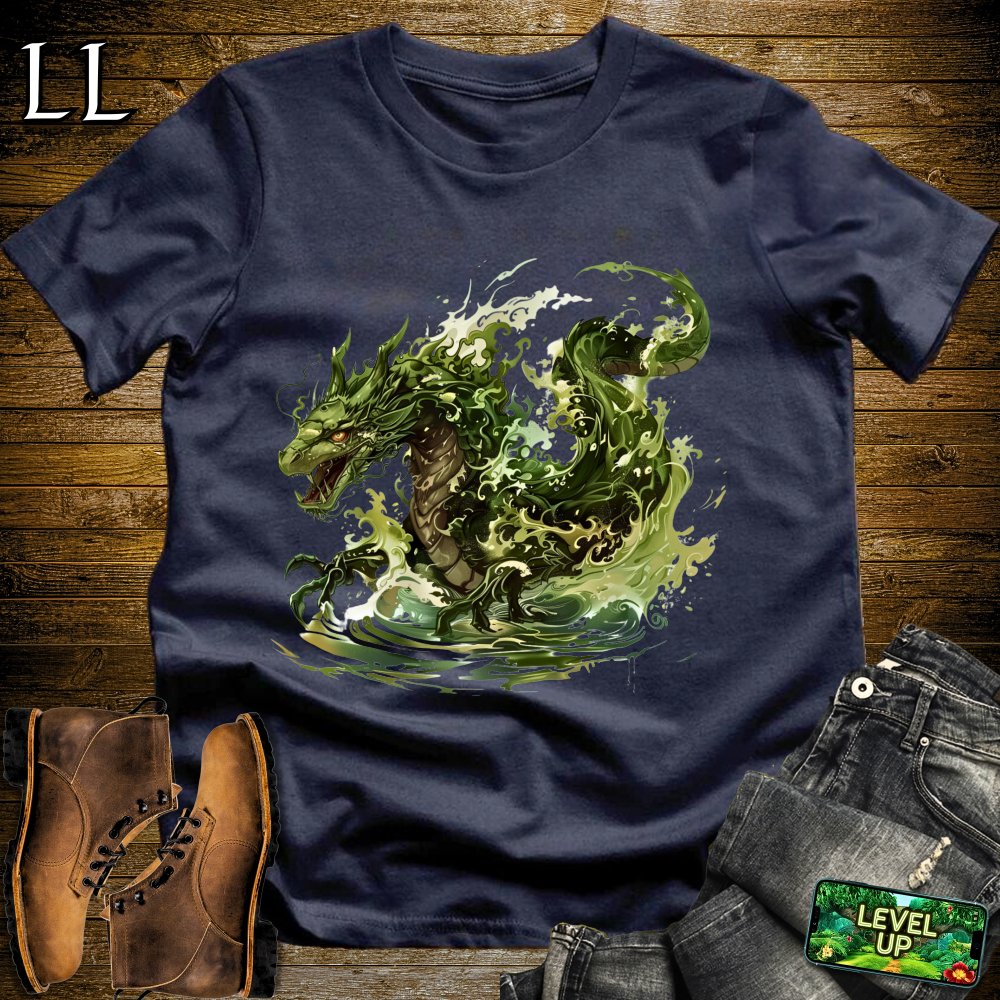 Swamp Dragons Softstyle Tee - Navy - LegacyLayers