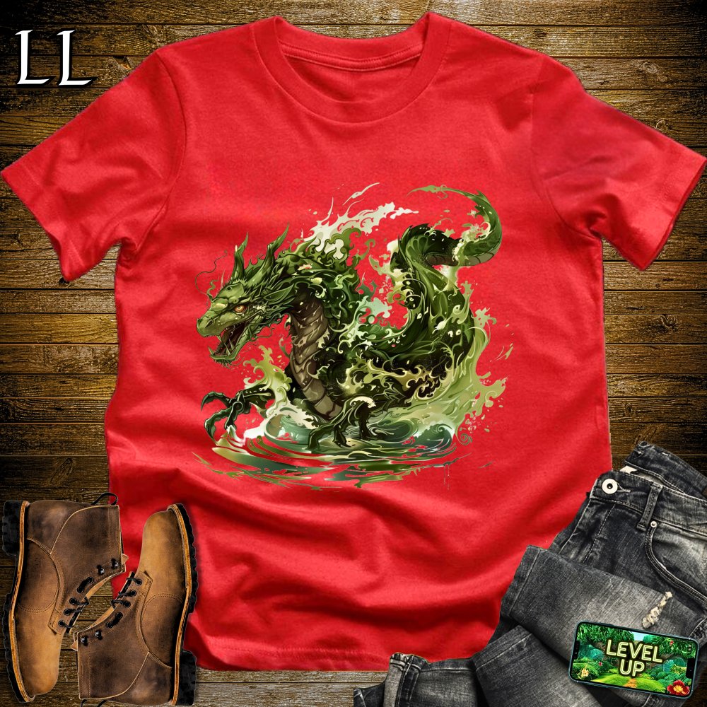 Swamp Dragons Softstyle Tee - Red - LegacyLayers