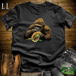 Taco Time Gorilla Black | Funny Mexican Food Shirt
