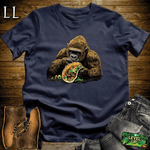 Taco Time Gorilla Navy | Funny Mexican Food Shirt