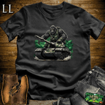 Tank Gorilla Softstyle Tee Black | Army Beast Tee