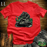 Tank Gorilla Softstyle Tee Red | Army Beast Tee