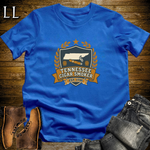 Tennessee Cigar Smoker Shield T-Shirt Royal Blue | Tennessee Cigar Crest Gift Tee