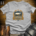 Tennessee Cigar Smoker Shield T-Shirt Sport Grey | Tennessee Cigar Crest Gift Tee