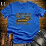 Tennessee Cigar Smoker T-Shirt Royal Blue | Tennessee Cigar Lover Gift Tee