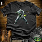 Tennis Gorilla Softstyle Tee Black | Court King Tee