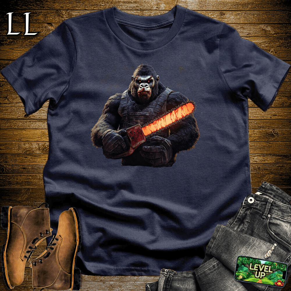Texas Chainsaw Gorilla - Navy - LegacyLayers