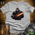 Texas Chainsaw Gorilla - Sport Grey - LegacyLayers