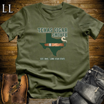 Texas Cigar Smoker T-Shirt Military Green | Texas Cigar Lover Gift Tee