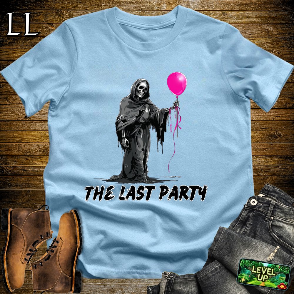 The Last Party Grim Reaper Softstyle Tee - Light Blue - LegacyLayers