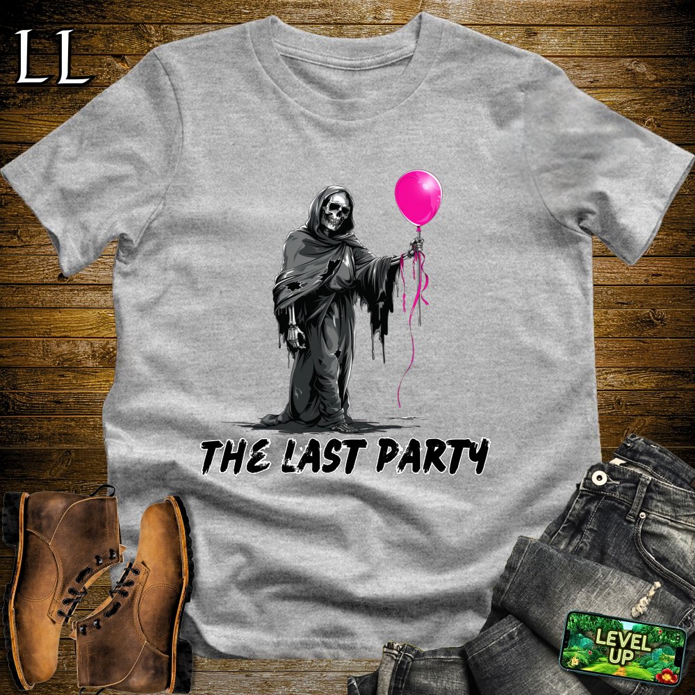 The Last Party Grim Reaper Softstyle Tee - Sport Grey - LegacyLayers