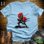 The Way Of The Samurai Light Blue | Japanese Warrior Tee