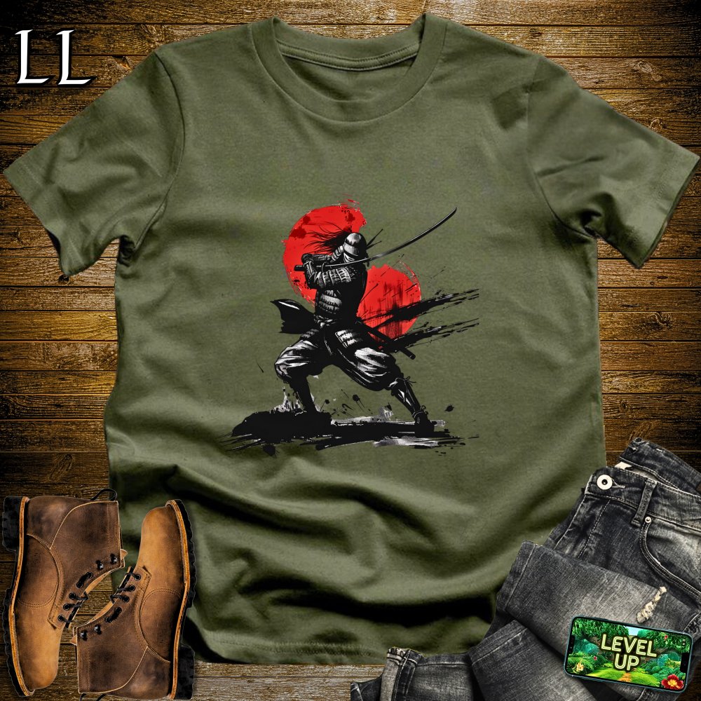 The Way Of The Samurai Softstyle Tee - Military Green - LegacyLayers