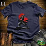 The Way Of The Samurai Navy | Japanese Warrior Tee