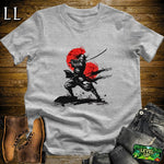 The Way Of The Samurai Sport Grey | Japanese Warrior Tee