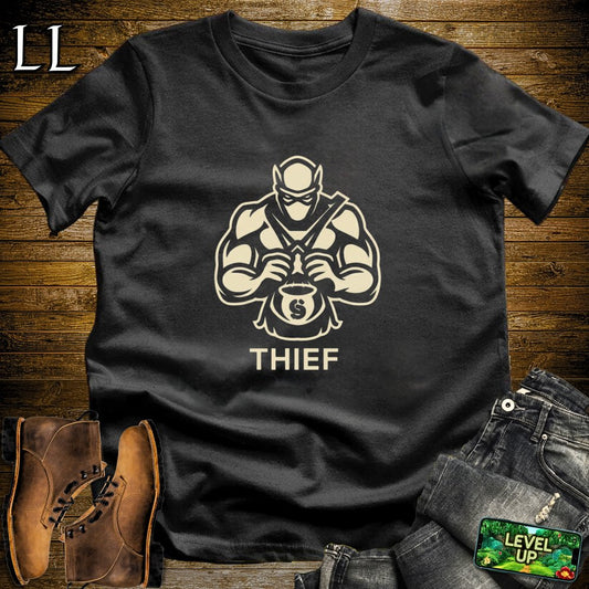 Thief Softstyle Tee - Black - LegacyLayers