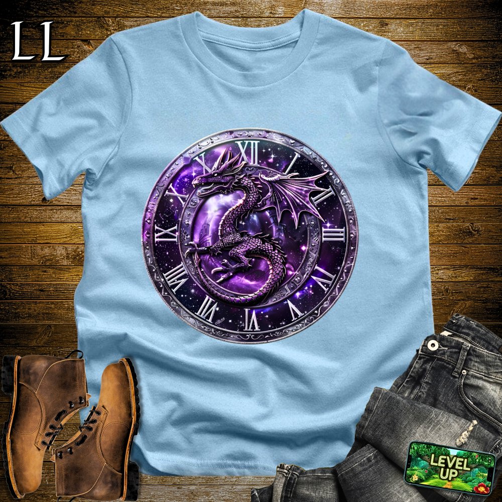 Time Dragon Softstyle Tee - Light Blue - LegacyLayers